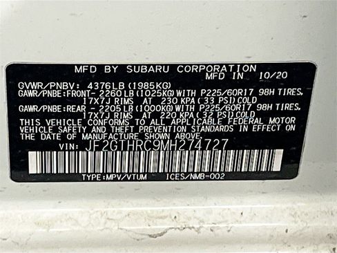 Used 2021 Subaru Crosstrek 2.5i Sport w/ Popular Package #2B image 30