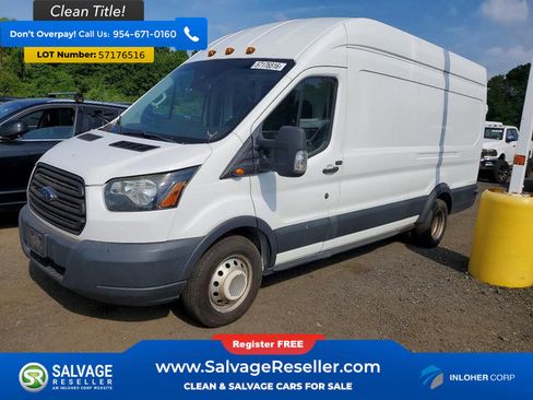 Used 2016 Ford Transit 350 148 High Roof Extended DRW RWD image 1
