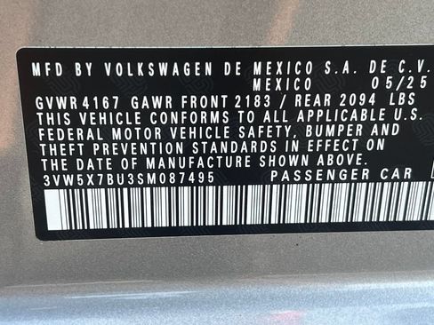 Used 2025 Volkswagen Jetta S FWD image 26