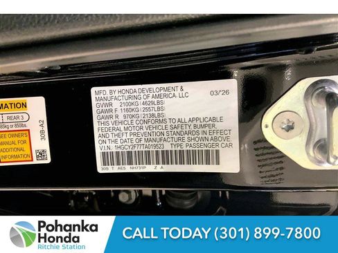 New 2026 Honda Accord Hybrid Sport-L FWD image 21