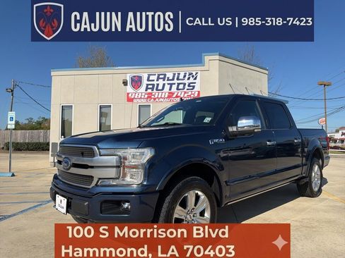 Used 2019 Ford F150 Platinum w/ Equipment Group 701A Luxury image 2