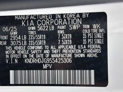 Used 2025 Kia Sorento EX w/ EX Panoramic Sunroof Package AWD/4WD image 29