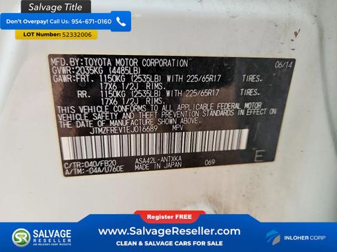 Used 2014 Toyota RAV4 LE FWD image 17