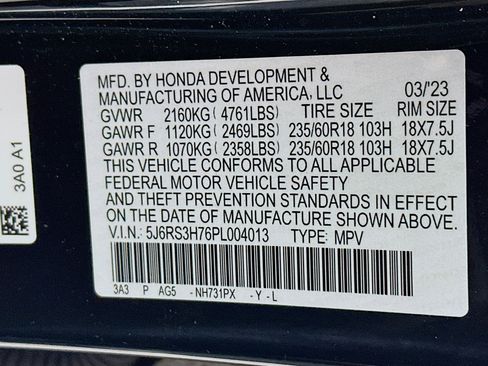 Used 2023 Honda CR-V EX-L image 12