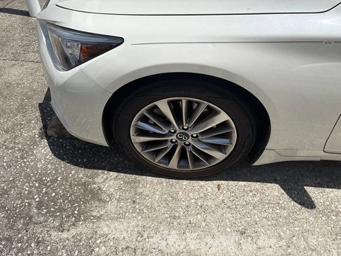 Used 2021 INFINITI Q50 Luxe w/ Seat & Sound Package RWD image 7