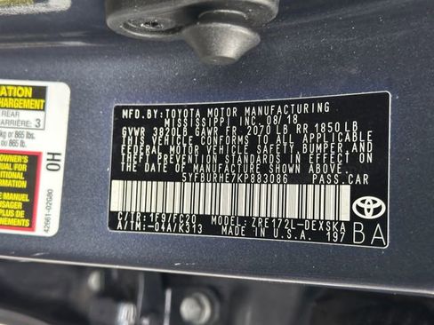 Used 2019 Toyota Corolla SE image 30