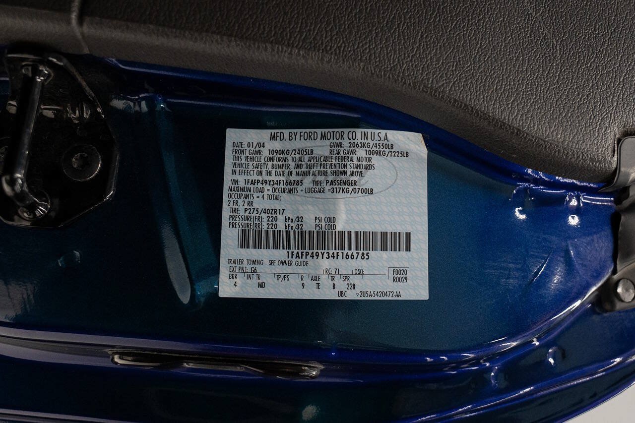 Used 2004 Ford Mustang Cobra RWD image 42