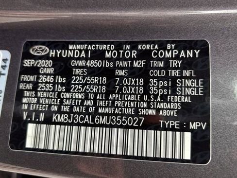 Used 2021 Hyundai Tucson SEL AWD/4WD image 15