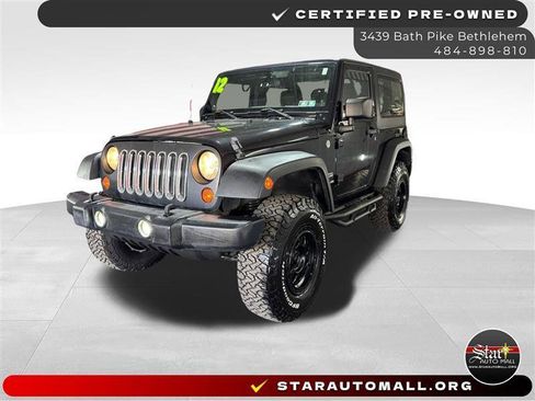 Used 2012 Jeep Wrangler Sport AWD/4WD image 1