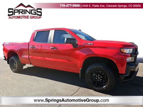 Used 2019 Chevrolet Silverado 1500 Custom Trail Boss image 1