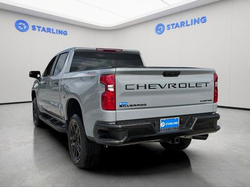 Certified 2025 Chevrolet Silverado 1500 Custom Trail Boss w/ Turbomax Blackout Package AWD/4WD image 6