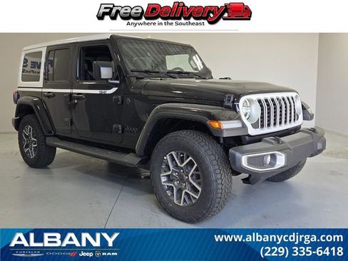 New 2026 Jeep Wrangler Sahara w/ Whitecap Package image 1