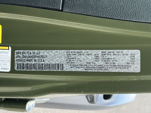 Used 2021 Jeep Wrangler Unlimited Sport image 25