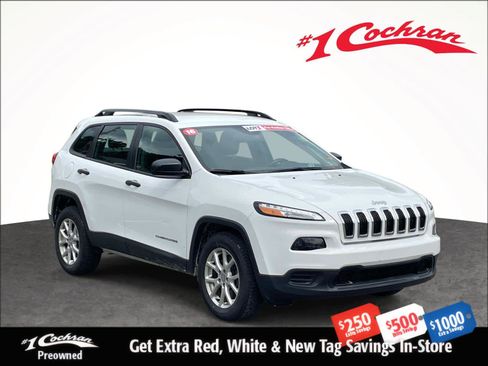 Used 2016 Jeep Cherokee Sport w/ Cold Weather Group AWD/4WD image 1