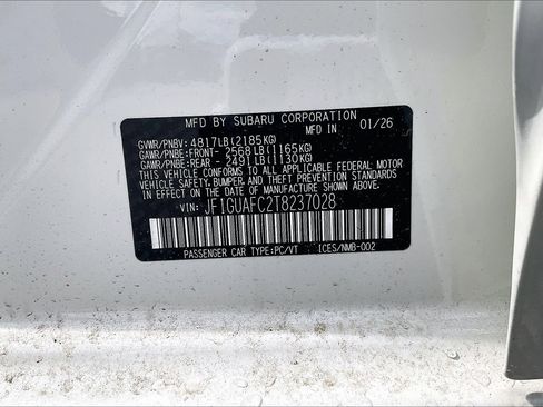 New 2026 Subaru Impreza 2.0i Sport AWD/4WD image 12
