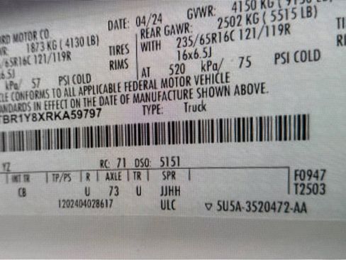 Used 2024 Ford Transit 250 Low Roof w/ Exterior Upgrade Package image 4