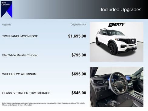 Certified 2023 Ford Explorer ST-Line w/ Class IV Trailer Tow Package image 5