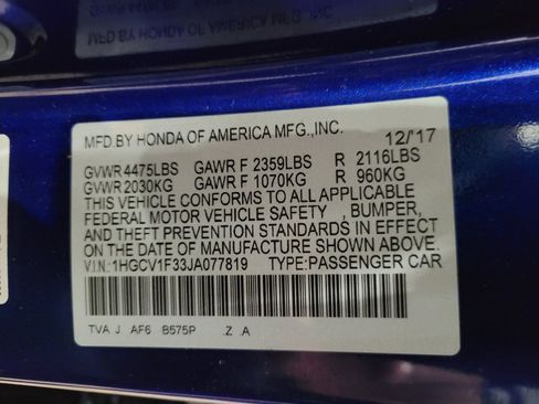 Used 2018 Honda Accord Sport image 33