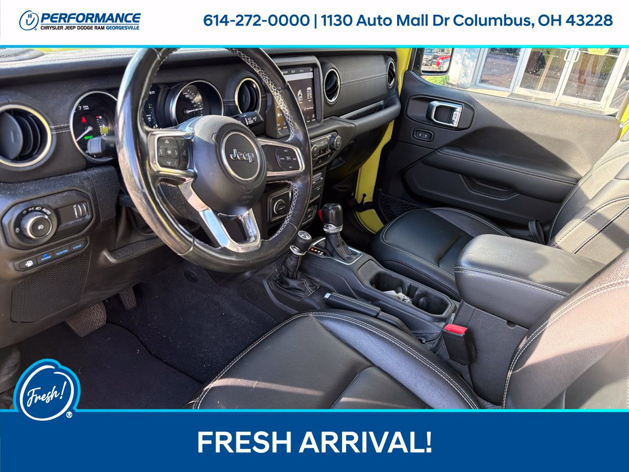 Used 2023 Jeep Wrangler Unlimited Sahara w/ Cold Weather Group AWD/4WD image 13