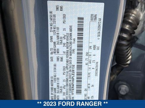 Used 2023 Ford Ranger XLT w/ Equipment Group 302A High AWD/4WD image 24