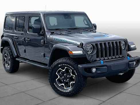 Used 2022 Jeep Wrangler Unlimited Rubicon 4xe w/ Steel Bumper Group image 2