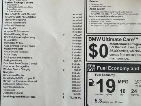 Used 2024 BMW M2 w/ Carbon Package image 2