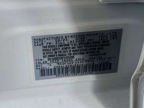 Used 2023 Nissan Sentra SV FWD image 33