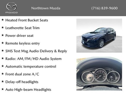 Certified 2024 MAZDA CX-5 AWD 2.5 S w/ Select Package image 10
