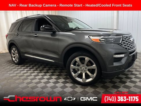 Used 2020 Ford Explorer Platinum w/ Premium Technology Package AWD/4WD image 1