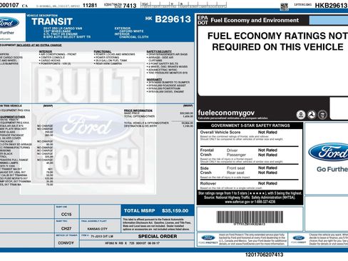 Used 2017 Ford Transit 250 130 Low Roof w/ Exterior Upgrade Package image 2