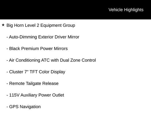 New 2026 RAM 1500 Big Horn AWD/4WD image 16