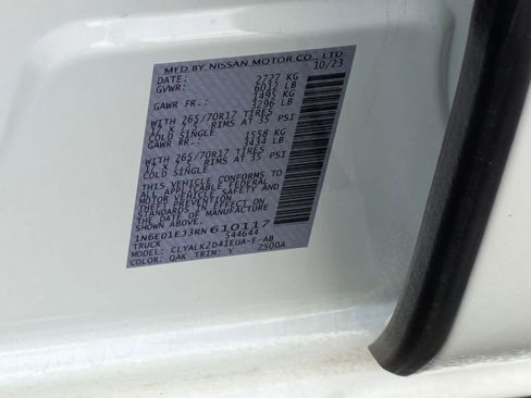 Certified 2024 Nissan Frontier Pro-X w/ Pro Premium Package image 36