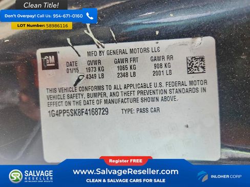 Used 2015 Buick Verano FWD image 16