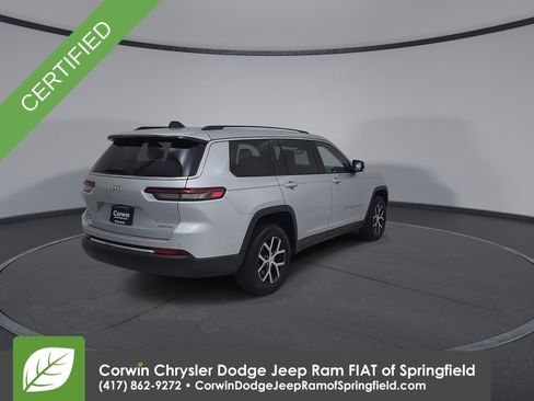 Certified 2023 Jeep Grand Cherokee L Limited AWD/4WD image 14