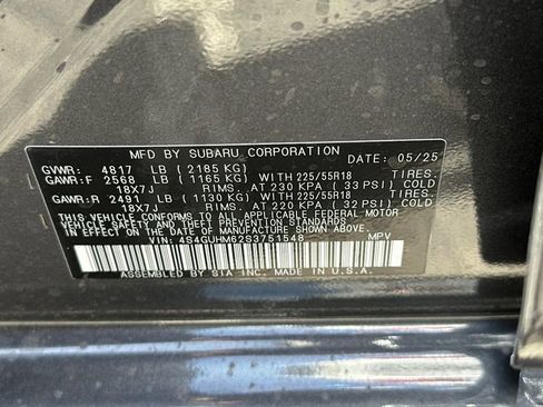 Used 2025 Subaru Crosstrek 2.5i Limited w/ Popular Package #4A image 33