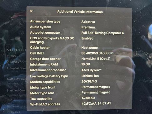 Used 2023 Tesla Model X AWD/4WD image 4