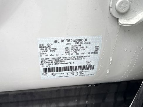 Used 2021 Ford Explorer ST w/ Equipment Group 401A image 34