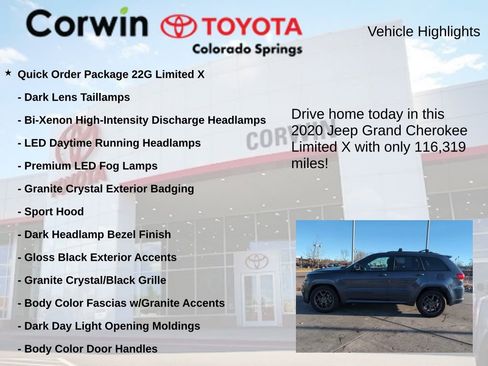 Used 2020 Jeep Grand Cherokee Limited X image 7