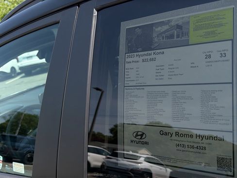Certified 2023 Hyundai Kona SEL AWD/4WD image 27