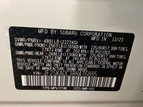 Certified 2024 Subaru Forester Premium image 16