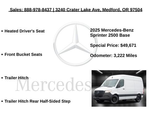 Used 2025 Mercedes-Benz Sprinter 2500 image 15