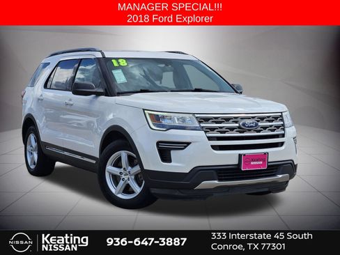Used 2018 Ford Explorer XLT FWD image 1