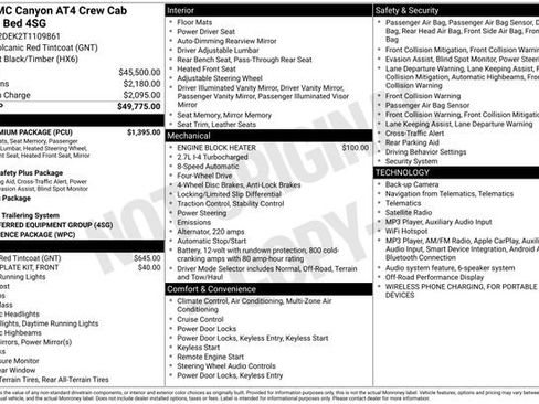 Used 2026 GMC Canyon AT4 w/ AT4 Premium Package AWD/4WD image 26