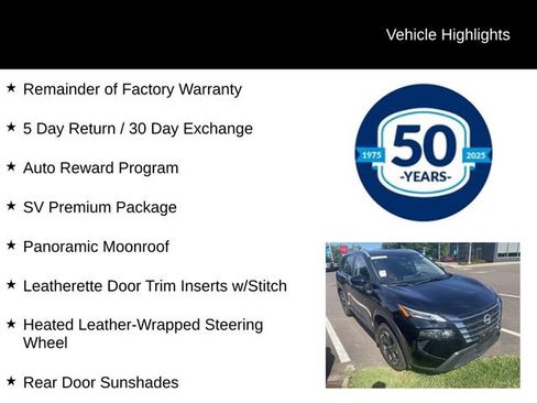 Used 2024 Nissan Rogue SV w/ SV Premium Package AWD/4WD image 5