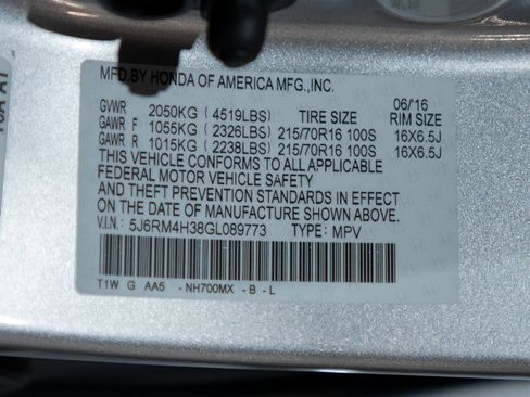 Used 2016 Honda CR-V LX image 42