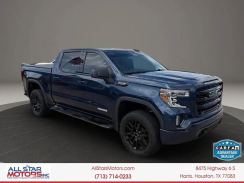 Used 2021 GMC Sierra 1500 Elevation w/ LPO, Elevation Black Package AWD/4WD image 1