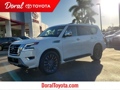 Used 2023 Nissan Armada Platinum w/ Captain's Chairs Package