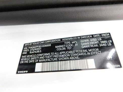 Used 2025 Volvo XC90 B6 Ultra w/ Protection Package Premier image 33