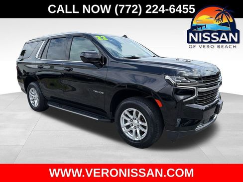 Used 2022 Chevrolet Tahoe LT RWD image 1