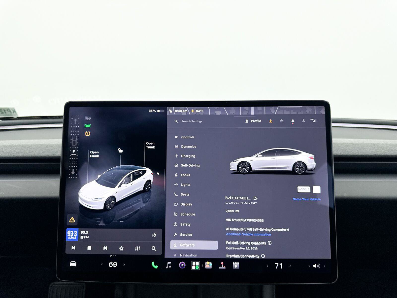 Used 2025 Tesla Model 3 Long Range RWD image 32